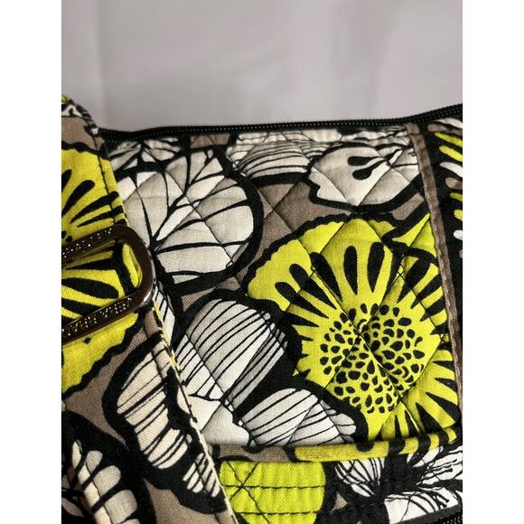 Vera Bradley Mailbag inCitron Print crossbody purse shoulder 12467 Boho - Picture 3 of 7